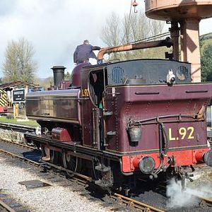 L92 at the water tower at Buckfastleigh
