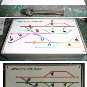 SandyCroft Mimic Paper Punch - Complete - Plan View